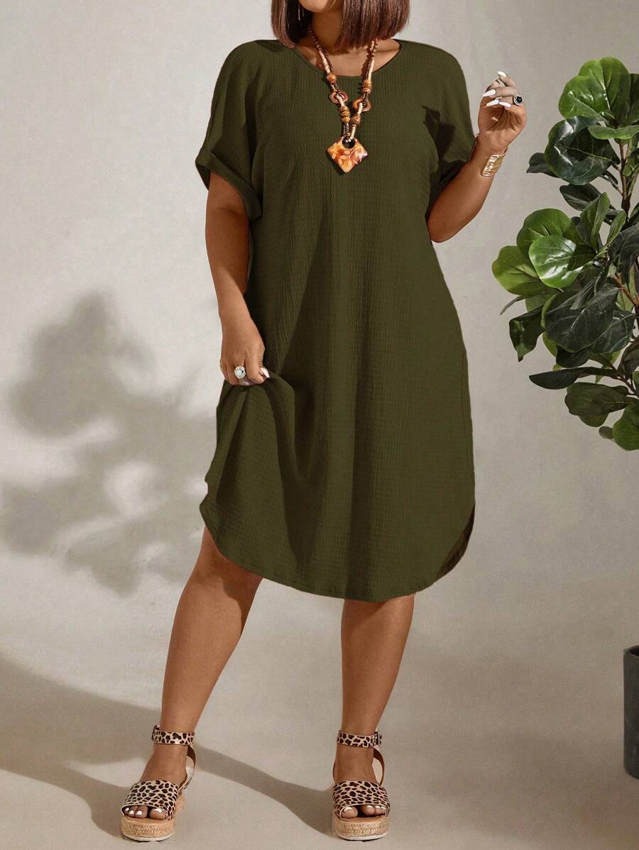 JW™ | Lila | Midi Dress Plus Size